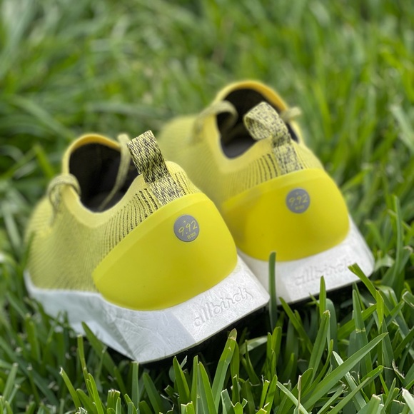 ALLBIRDS Tree FlyersBuoyant yellow Blizzard sole size 10 men - Picture 12 of 13